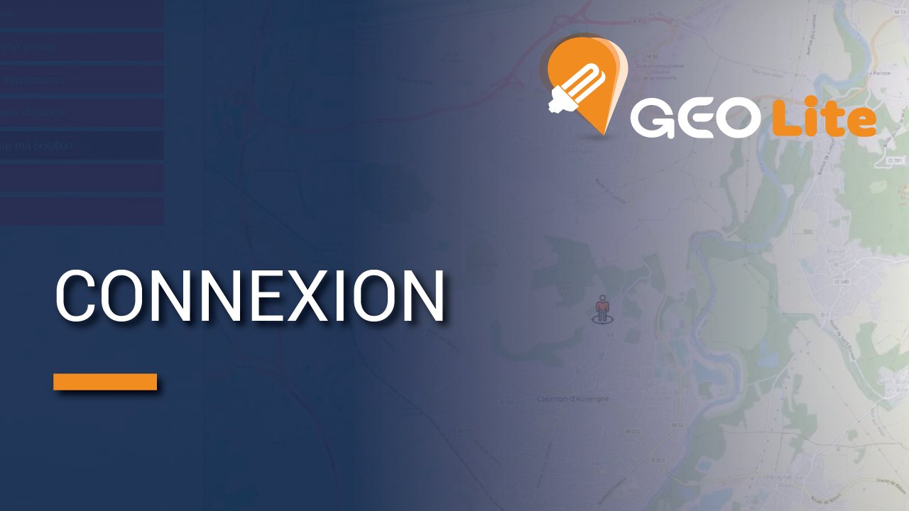 GEOlite_connexion